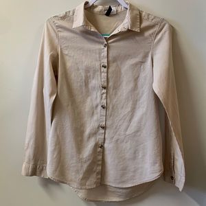 H&M Divided XS Bottom down shirt